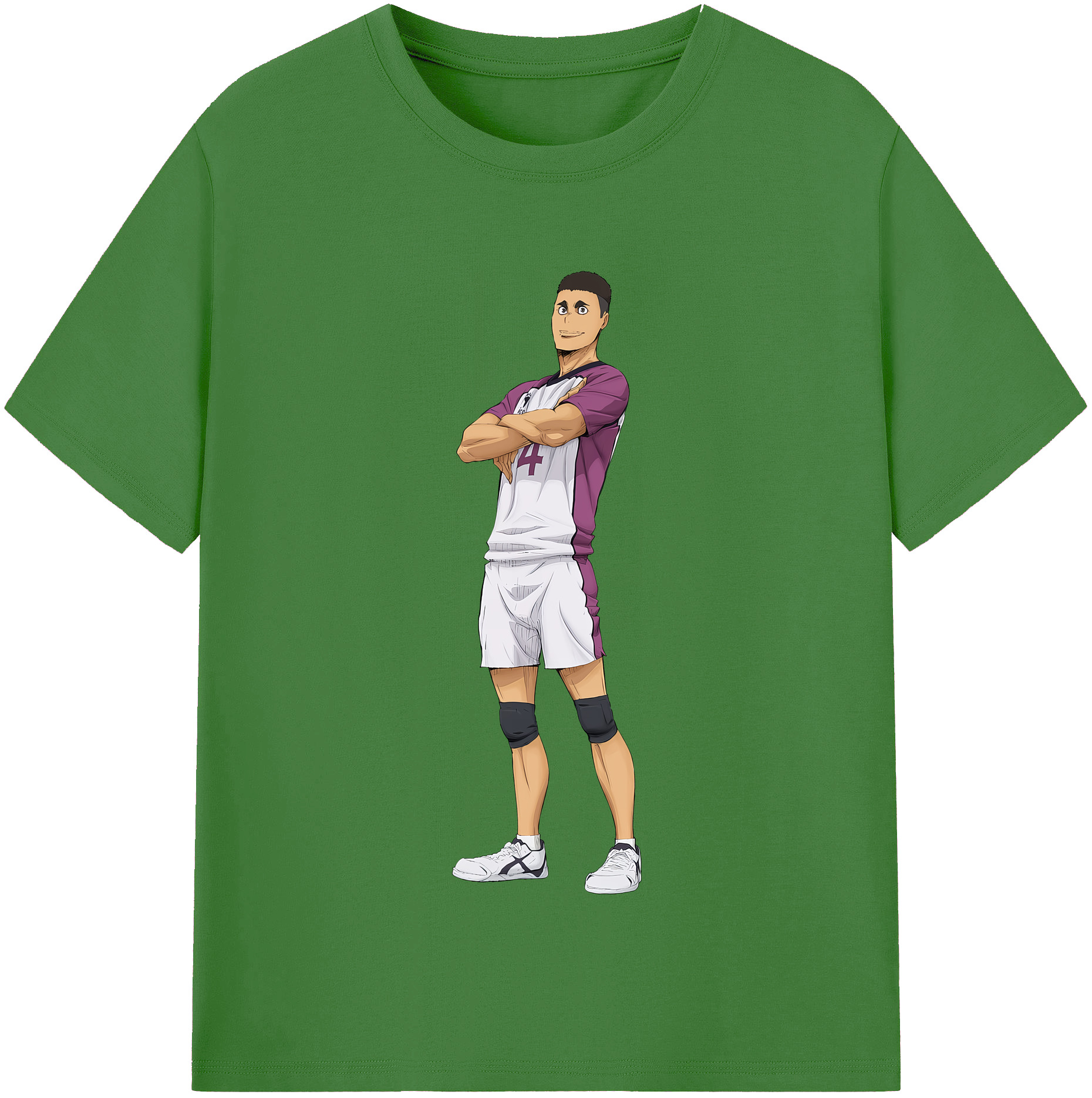 （画像用） ハイキュー!! Haikyu!! レディースカジュアルプリントTシャツ（綿100％）